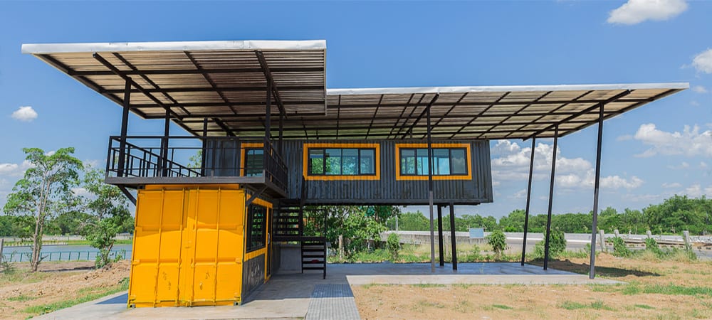 Container Home Roof Design Ideas