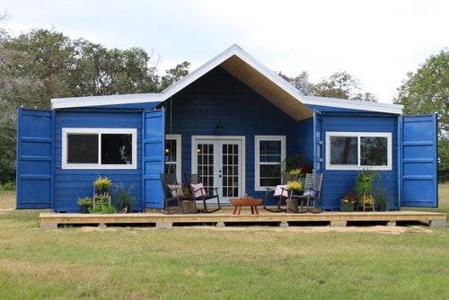 Container Houses Fixed Structure Roofs