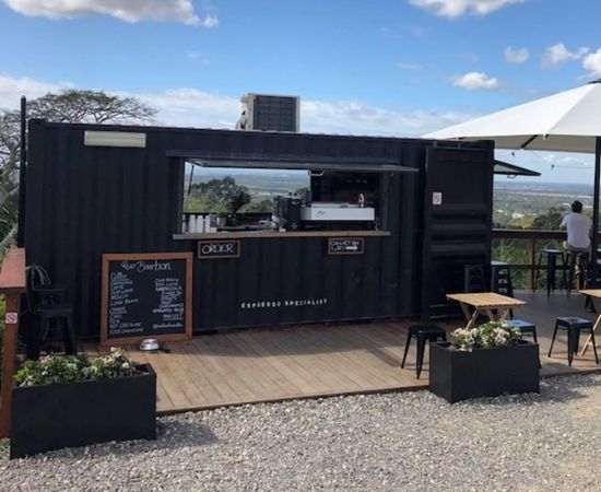 Shipping Container Coffee Shop Designs